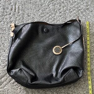 Sydney Love Black Textured Shoulder Bag